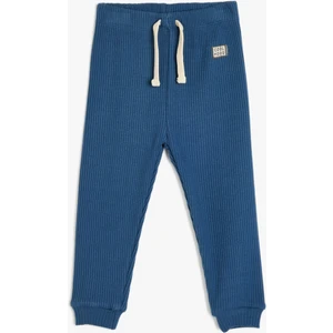 Beli Bağlamalı Pamuklu Jogger Eşofman Altı