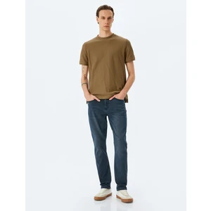 Slim Fit Kot Pantolon - Brad Jean