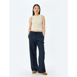 Bisiklet Yaka Kolsuz Slim Fit Basic Atlet