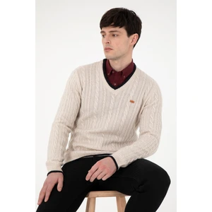 U.S. Polo Assn. Erkek Taş Kazak /triko 50297083-VR049