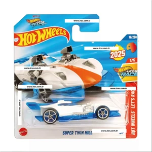 Hot Wheels 1/64 Ölçek Tekli Regular Arabalar HYW12 Hot Wheels Let's Race / Super Twin Mill