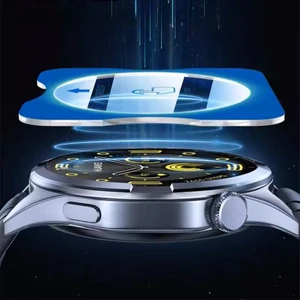 Huawei Watch Gt 3 46MM Kolay Uygulama Aparatlı Cam Ekran Koruyucu 01 (Pro Değildir)