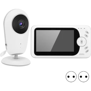 VB608 Akıllı Bebek Kamerası Bebek Telsizi, Dijital 2,4 Ghz Kablosuz Video Monitörü,4,3 Inç IPS Ekranlı, 1760 Mah Pil, Sıcaklık Monitörü, Vox, Konuşma Arkası, Gece Görüşü, Ninniler,