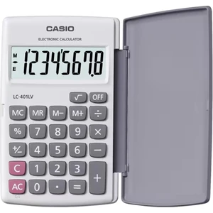 LC-401LV-WE 8 Hane Beyaz Cep Tipi Hesap Makinesi