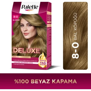 Deluxe Kalıcı Renkler 8-0 Bal Köpüğü Saç Boyası