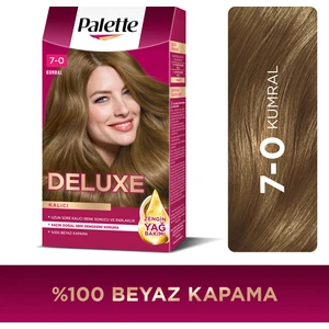 Deluxe Kalıcı Renkler 7-0 Kumral Saç Boyası