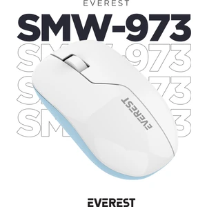SMW-973 USB Beyaz/mavi 2.4ghz Kablosuz Mouse