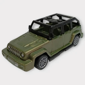 Çek Bırak Arabalar 10 cm - Yeşil Jeep