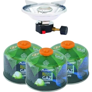 Çakmaklı Siboplu Kartuş Ocak CK-193+3 Adet 230 gr Tüp KTS-230 ORC-005-A3