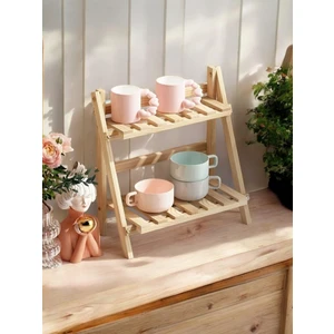 Arya Wood Craft 2 Katlı Mutfak Tezgah Üstü Düzenleyici