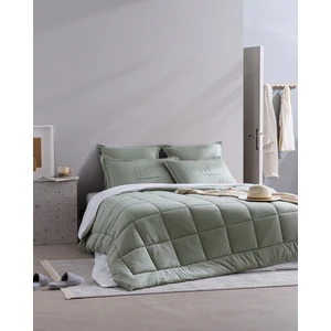 Madame Coco Bobigny Çift Kişilik Pamuklu Supersoft Comforter Set - Mint Yeşili