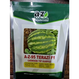 A-Z Tohum 95 Terazi F1 Crimson Tipi Hibrit Karpuz Tohumu 1.000 Adet