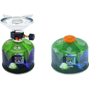 Çakmaklı Siboplu Kartuş Ocak+Tüp CK-193-230+1 Adet 230 gr Tüp ORC-006-A1