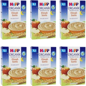 İyi Geceler Organik Elmalı Bebek Gıdası 250 gr 6'lı Paket