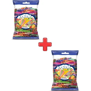 Miniyum Karışık Meyve Sulu Yumuşak Şeker 700GR 100 Adet 2'li Paket