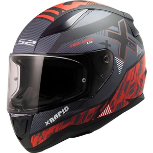 Rapıd 2 Xtreet Mat Siyah-Kırmızı (Kapalı Kask)