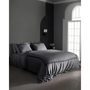 Madame Coco Samoa King Size Bambu Saten Nevresim Takımı - Gri