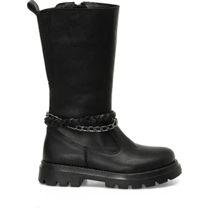 Perman 4pr Siyah Kız Çocuk Çizme