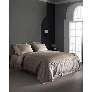 Madame Coco Calore King Size Bambu Saten Nevresim Takımı - Bej