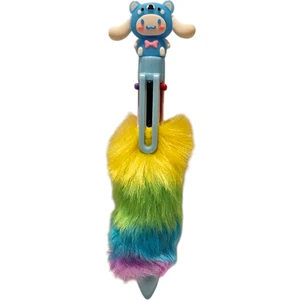 Cinnamoroll Kuromi ve Arkadaşları Peluş 6 Renkli Tükenmez Kalem