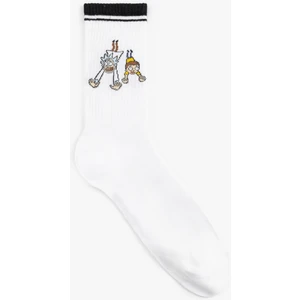 Pamuk Karışımlı Lisanslı Rick And Morty Soket Çorap