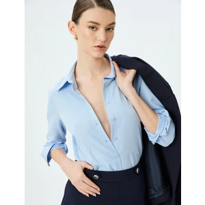 Regular Fit Uzun Kollu Basic Gömlek