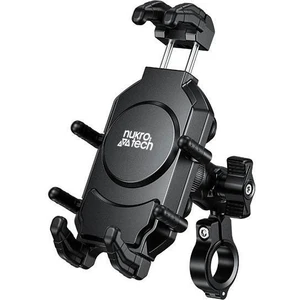 M26 Titreşim Modüllü Telefon Tutucu (Ayna ve Gidon Bağlantılı)