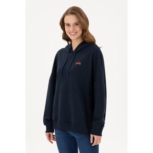 U.S. Polo Assn. Kadın Lacivert Sweatshirt 50297324-VR033