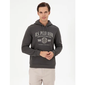 U.S. Polo Assn. Erkek Antrasit Sweatshirt 50293446-VR006