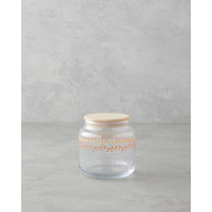 English Home Retro Art Cam Kavanoz 500 Ml Renkli