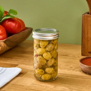 x Refika Boyunsuz Baklava Desen Kavanoz 500 Ml