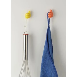 1 Adet Çok Fonksiyonlu Yapışkanlı El Şeklinde Başparmak Kablo Tutucu Düzenleyici Sabitleyici