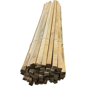 Zımparasız Ahşap Çıta 2 x 2 x 100 cm Proje Tasarım Hobi Çıtası 5 Adet