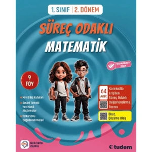 Tudem Yayınları 1. Sınıf 2. Dönem Süreç Odaklı Matematik