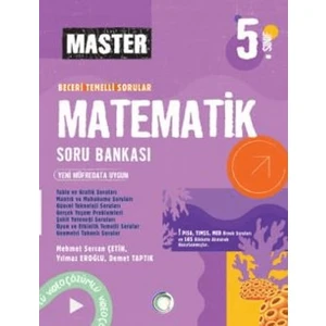 Okyanus Yayınları 5. Sınıf Master Matematik Soru Bankası - Mehmet Sercan Çetin