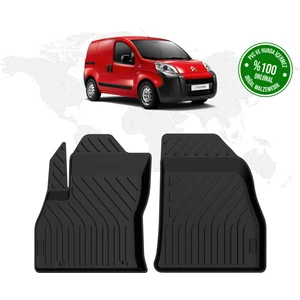 Citroen Nemo Panelvan 4d Havuzlu Paspas (Ön 2 Parça) 2008 Model ve Sonrası