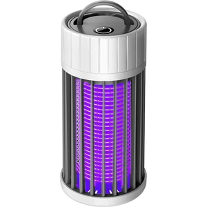 Böcek Öldürücü ve Böcek Sinek Çekici Tuzak ve LED Kamp Feneri, Usb/güneş Enerjisiyle Şarj Edilebilir, Böcek Sinek Tuzakları Gri (Yurt Dışından)