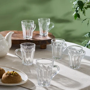 Leylak 6 'lı Çay Bardağı Seti 175 ml