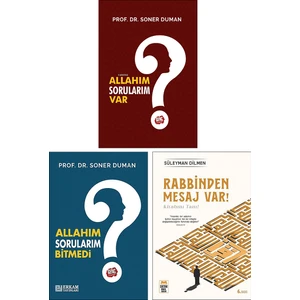 Allahım Sorularım Var - Allahım Sorularım Bitmedi - Rabbinden Mesaj Var! 3 Kitap