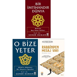 Bir İmtihandır Dünya - O Bize Yeter - Rabbinden Mesaj Var! 3 Kitap