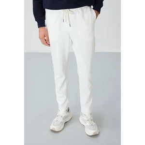 Air Jones Bej Yüzeyi Dokulu Standart Fit Erkek Eşofman Takım - 82155