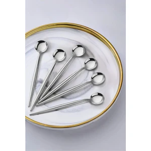 Kitchen Life 12 Parça Paslanmaz Çelik Çay Kaşığı Seti - 12 Kişilik, Günlük ve Özel Kullanım için