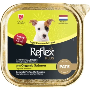 Plus Pate Somonlu Mini ve Küçük Irklar Için Yavru Köpek Maması 85 gr