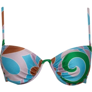 Regular Fit Desenli Bikini Üstü-Fall in Love D2637AX24HS