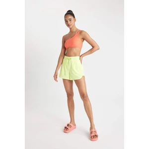 DeFactoFit Slim Fit Esnek Dokulu Deniz Şortu B6571AX24HS