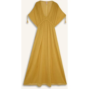 Regular Fit Pamuklu Plaj Elbisesi-Fall in Love B7516AX24SM