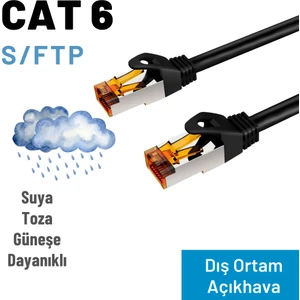 CAT6 Dış Ortam Açıkhava Ethernet Network Kablosu, 5 metre