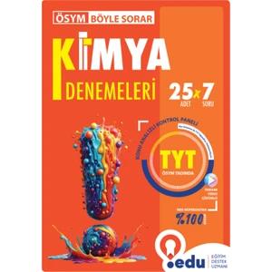 Edu Yayınları ÖSYM Böyle Sorar TYT Kimya Denemeleri