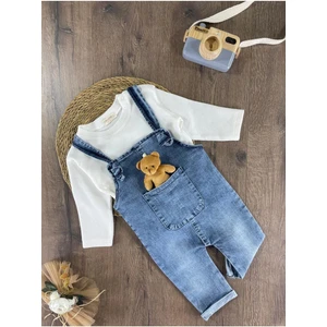 Oyuncak Ayıcıklı Salopet Takım