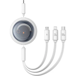 FREE2DRAW 100W 3in1 1.1m Usb-C Şarj Kablo